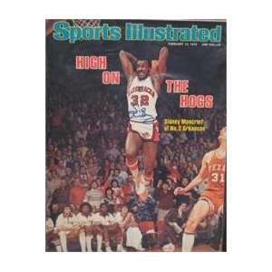  Sidney Moncrief autographed Sports Illustrated Magazine 