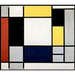  FRAMED oil paintings   Piet Mondrian   24 x 20 inches 