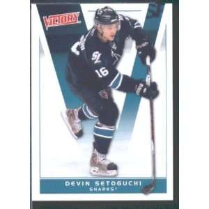 2010/11 Upper Deck Victory Hockey # 164 Devin Setoguchi Sharks / NHL 