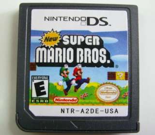 Super Mario Bros for Nintendo DSI NDL NDSi DSIXL DSiLL 3DS XL LL Video 