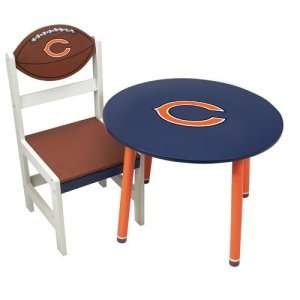  Chicago Bears NFL Childrens Wooden Chair Sports 