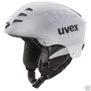 Uvex Super Helix Freeride Bike Helmet, silver, x small.  