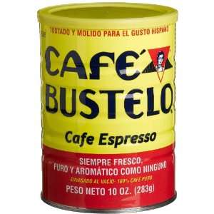 Cafe Bustelo Espresso Coffee   8 Cans (10 oz ea)  Grocery 