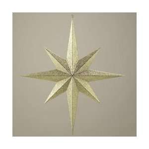 23.5 Gold Glitter Star of Bethlehem Shatterproof Commercial Christmas 
