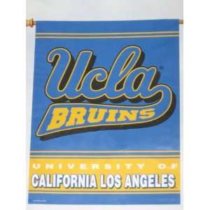 UCLA BRUINS Team Logo Weather Resistant 27 by 37 VERTICAL FLAG 