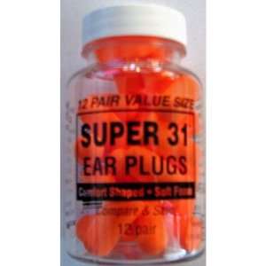  Super 31 Earplugs (40 Pairs)