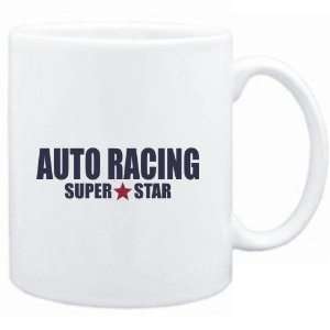  Mug White  SUPER STAR Auto Racing  Sports Sports 