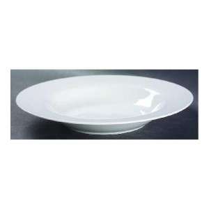 FITZ AND FLOYD GOURMET WHITE RIM SOUP BOWL NEW  