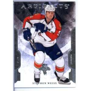  2011 12 Artifacts #56 Stephen Weiss ENCASED Trading Card 