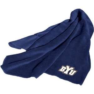  Brigham Young Cougars BYU 60x50 Fleece Throw Blanket 