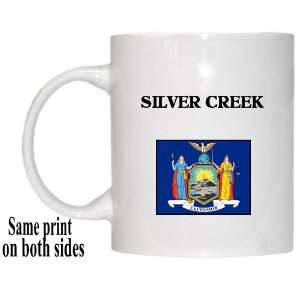  US State Flag   SILVER CREEK, New York (NY) Mug 
