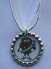   Bottlecap Necklace Girl Scouts Daisy Brownie Cookie Thin Mints 100th