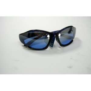  Suntech 10562 Sunglasses With Black Frame & Mirror Lenses 