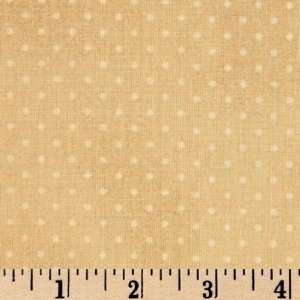   Quilt Backing Pin Dots Tan Fabric By The Yard Arts, Crafts & Sewing