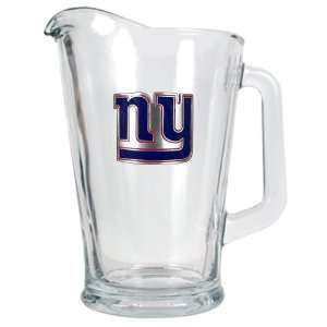  New York Giants 60 oz Glass Pitcher