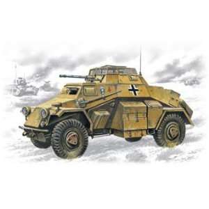  ICM MODELS   1/72 WWII SdKfz 222 German Light Armored 