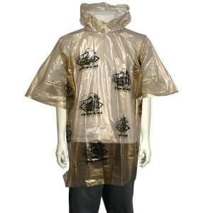  NCAA Purdue Boilermakers Short Sleeve Poncho Sports 