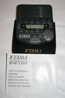 For your consideration is Tama RW100 rhythm watch in very good 