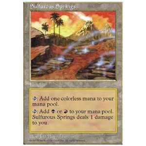  Magic the Gathering   Sulfurous Springs   Fifth Edition 
