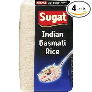 Sugat Indian Basmati Rice (Kosher for Passover), 2 Pound Packages 