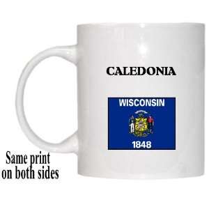  US State Flag   CALEDONIA, Wisconsin (WI) Mug Everything 