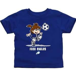  Florida Gulf Coast Eagles Toddler Girls Soccer T Shirt 