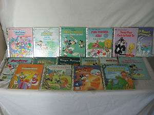   Vintage Little Golden Books Children Mickey Mouse Stories Bugs Bunny
