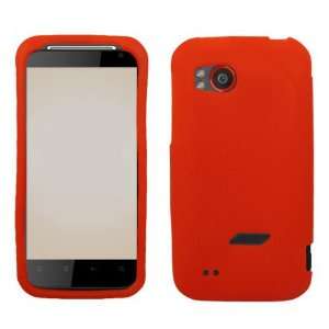  iFase Brand HTC Vigor ADR6425 Cell Phone Solid Red Silicon 