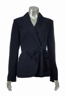 Sutton Studio Womens Tie Front Long Sleeve Jacket  Assorted Sizes 