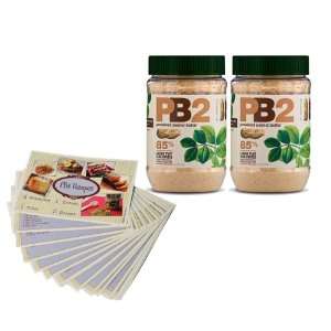 Powdered Peanut Butter   85% Less Fat and Calories   2 Pack   6.5oz 