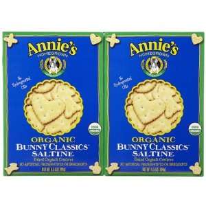   Homegrown Organic Bunny Classic Saltines, 6.5 oz, 3 ct (Quantity of 4