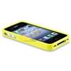 Yellow Bumper Case Cover+Privacy Guard Accessory For iPhone 4 4G 4S 