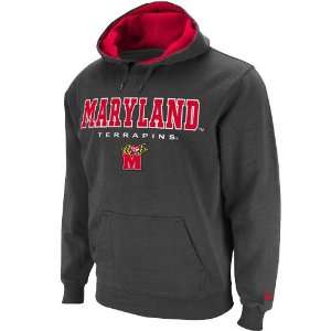  Maryland Terrapins Charcoal Automatic Pullover Hoodie 