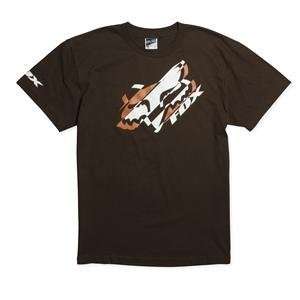  Fox Racing Progression Short Sleeve T Shirt   Large/Dark 