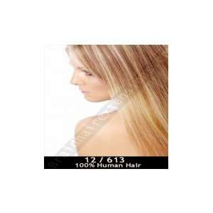   Light Brown with Platinum Blonde 7 pcs set Clip In Extensions Beauty