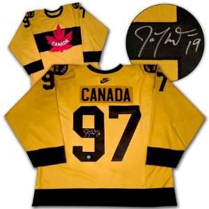   THORNTON World Cup Canada SIGNED Hockey Jersey Sports Collectibles