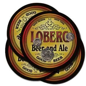  Loberg Beer and Ale Coaster Set