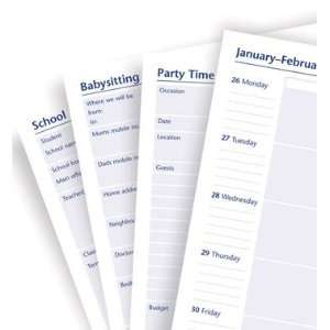  Filofax Calendar Refills Family Organizer Pack 2011 A5 