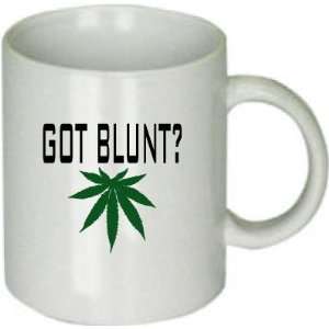    Got Blunt with Cannabis Leaf on Coffee Cup 
