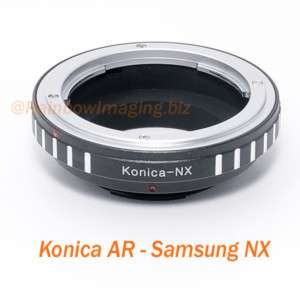 Konica Hexanon AR lens Samsung NX100 NX10 NX5 adapter  