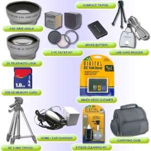    25PC ULTIMATE ACCESSORY PACKAGE FOR CANON HDV HV10