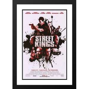  Street Kings 32x45 Framed and Double Matted Movie Poster 