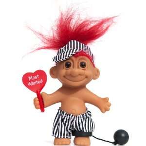   Prisoner Troll 6 Troll Doll MOST WANTED   Red Hair Toys & Games