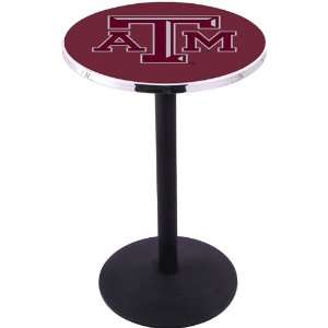    Texas A&M University Pub Table with 214 Style Base 