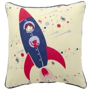    Fabricworm Gift, Space Capade Girls Cushion