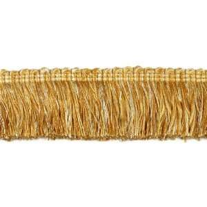  112 Wide Belagio Gourdon Brushed Fringe Ivory/Gold By 