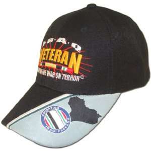  Iraq Veteran   New Style Ball Cap Collectible from Redeye 