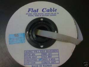 Flat Ribbon Cable 14 Conductor 28AWG 100Ft. Spool  