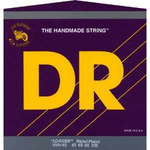  DR Strings Nickel Lo Rider   Nickel Plated Hex Core Bass 