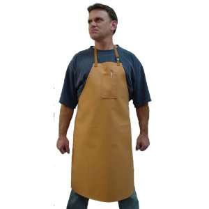 Stanco Welding Bib Apron 24 in. x 36 in. with Pencil Pocket 100% Flame 
